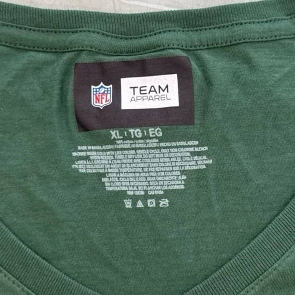 Green Bay Packers T Shirt Womens XL Go Pack Go Football NFL Team Apparel‎ NWOT - Picture 3 of 4